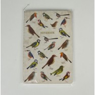 Anteckningsbok A5 Vintage Birds